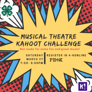 Cover photo for Musical Theater Kahoot Challenge