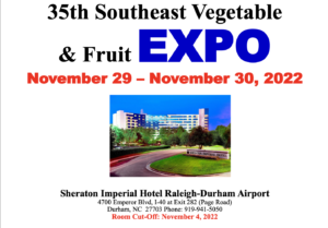Cover photo for 35th Southeast Vegetable & Fruit Expo